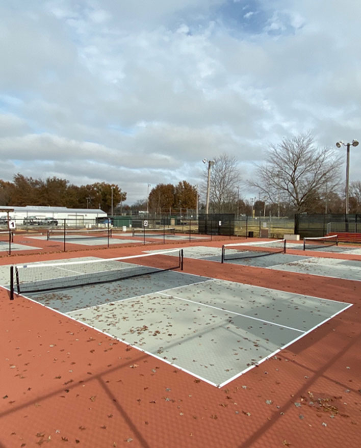 Marion- park district park Black diamond pickleball court