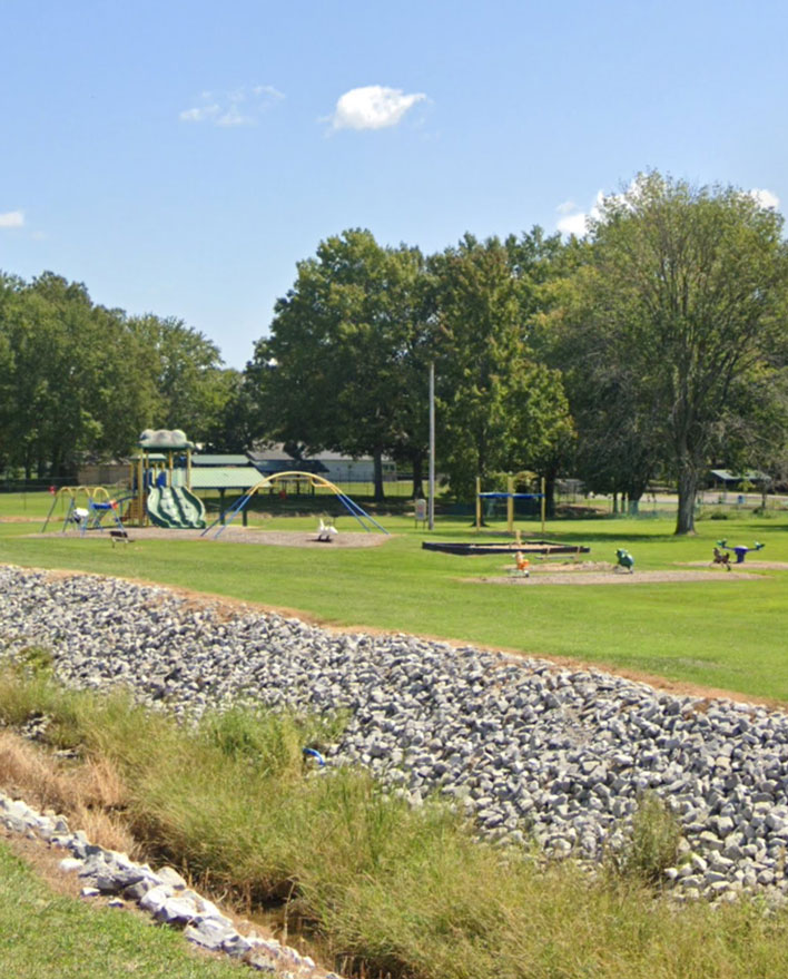 Harrison Bruce Park play set