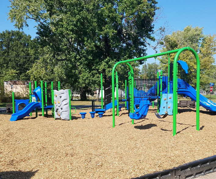 John W. Jones Park play set