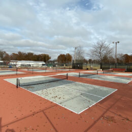 Marion Park District Black Diamond Pickleball Complex Inside