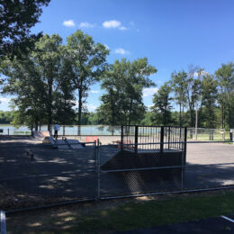 Skatepark at Pyramid Park